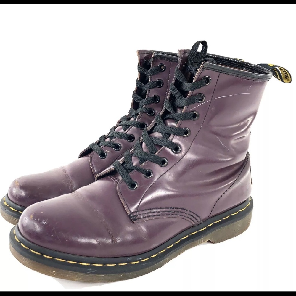 Doc Marten 1460 Purple UK 7 USW9 8 Hole